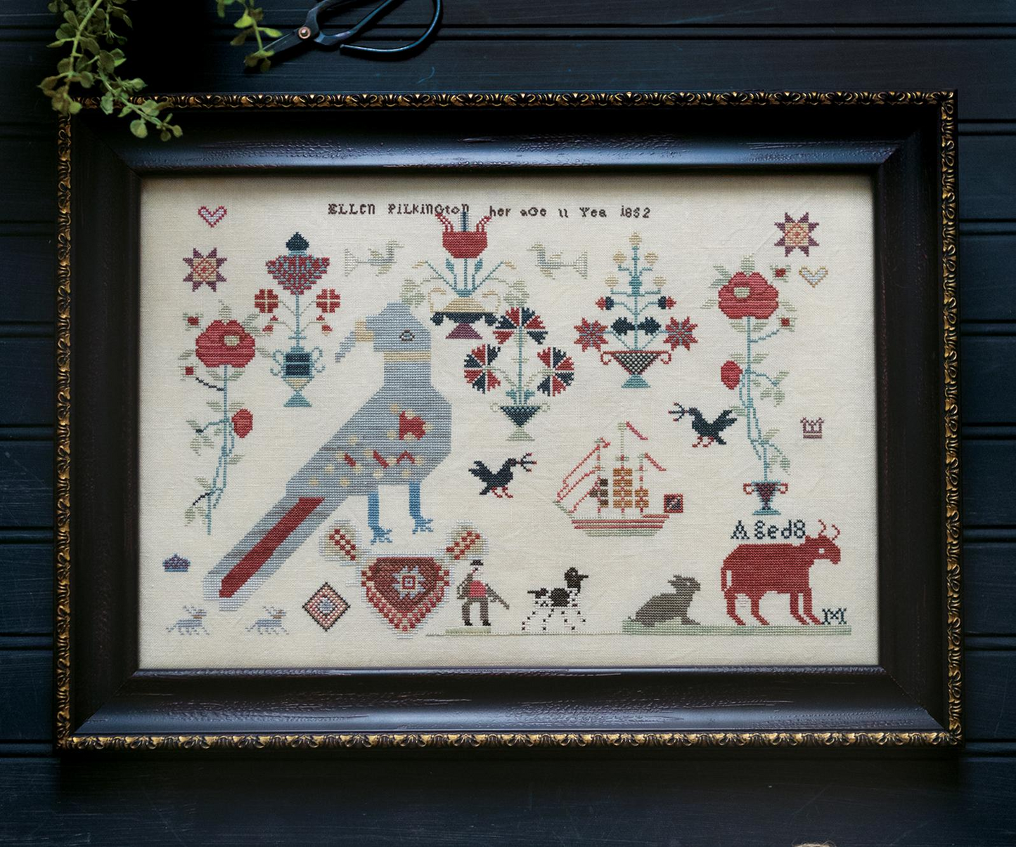 PRE-ORDER Red Bull and Odd Bird Pattern