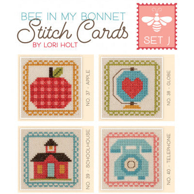 Stitch Cards Set J Pattern