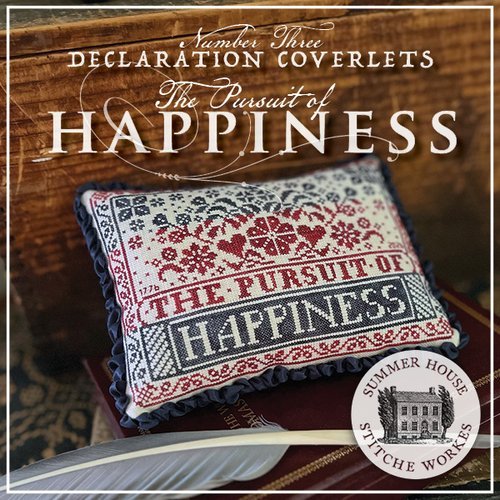 Declaration Coverlets # 3 The Pursuit of Happiness Pattern