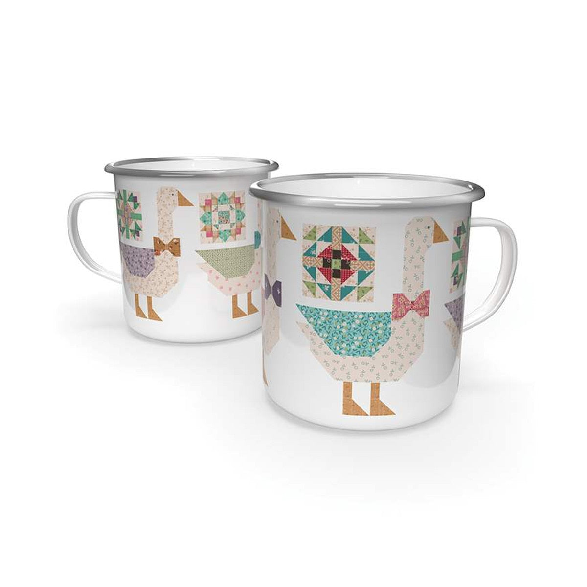 Lori Holt Gentler Times Enamel Tin Mug