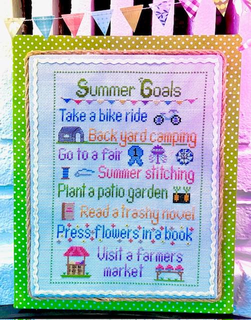 Summer Goals Pattern