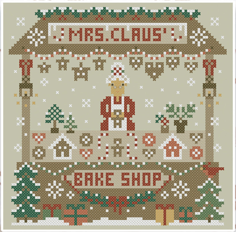Mrs. Claus' Bake Shop Pattern