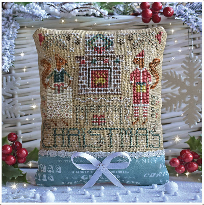 Christmas Squirrels Pattern