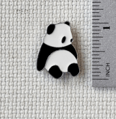 Panda Enamel Needle Minder