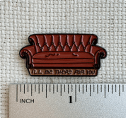 Couch Enamel Needle Minder