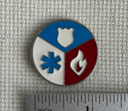 First Responder Enamel Needle Minder