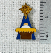 Manger Enamel Needle Minder