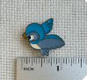 Blue Bird Enamel Needle Minder