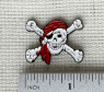 Pirate Bones Enamel Needle Minder