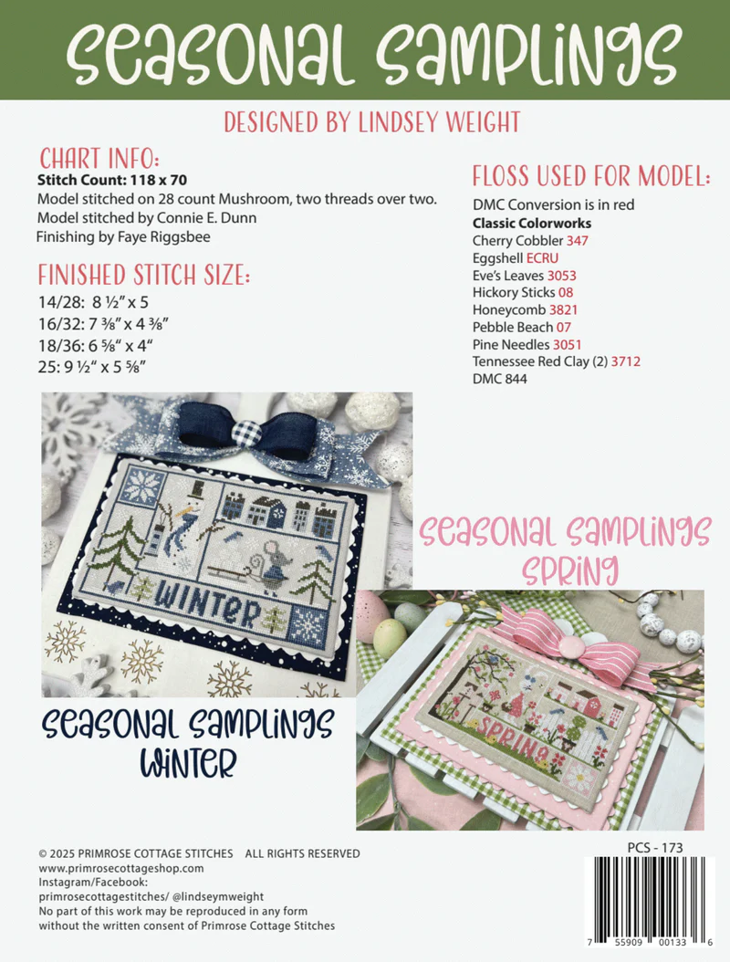 Seasonal Samplings Summer Pattern