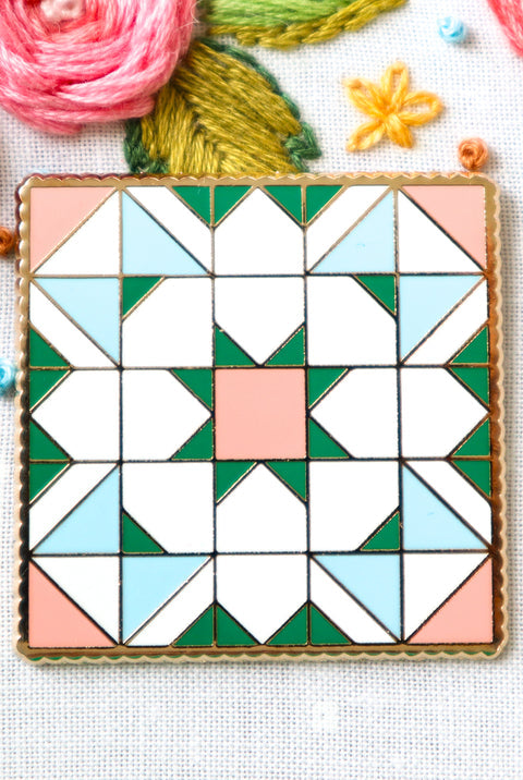 Shining Star Quilt Block Needleminder