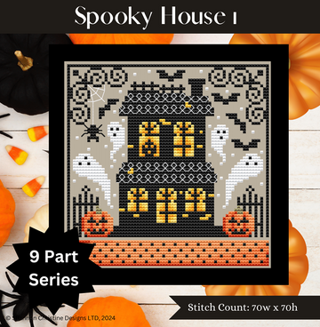 Spooky House 1 Pattern