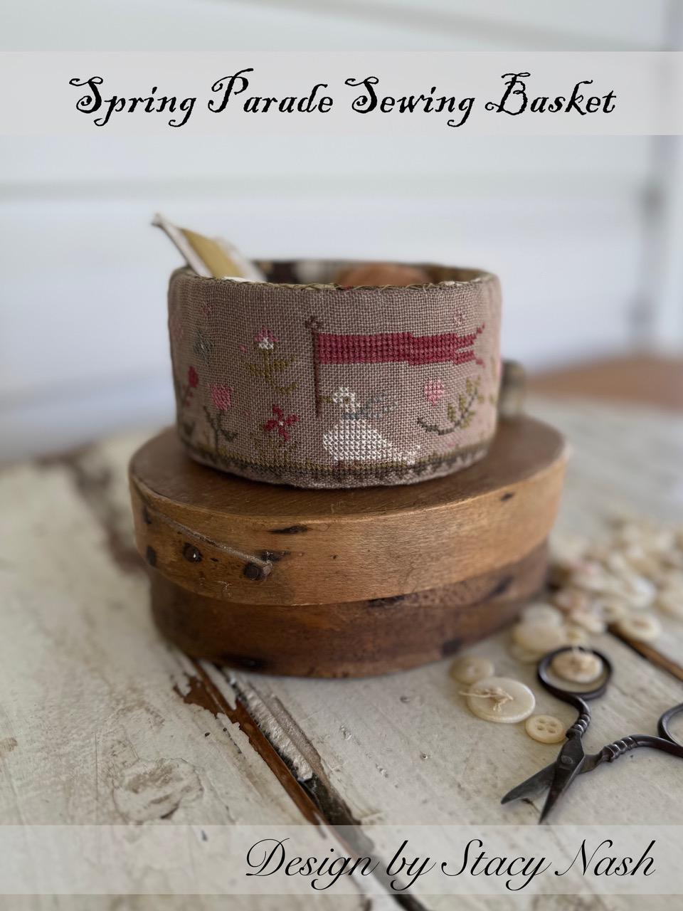Spring Parade Sewing Basket Pattern