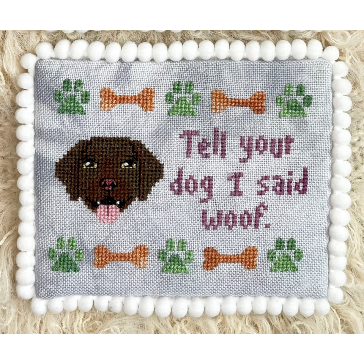 Tell Your Dog Pattern