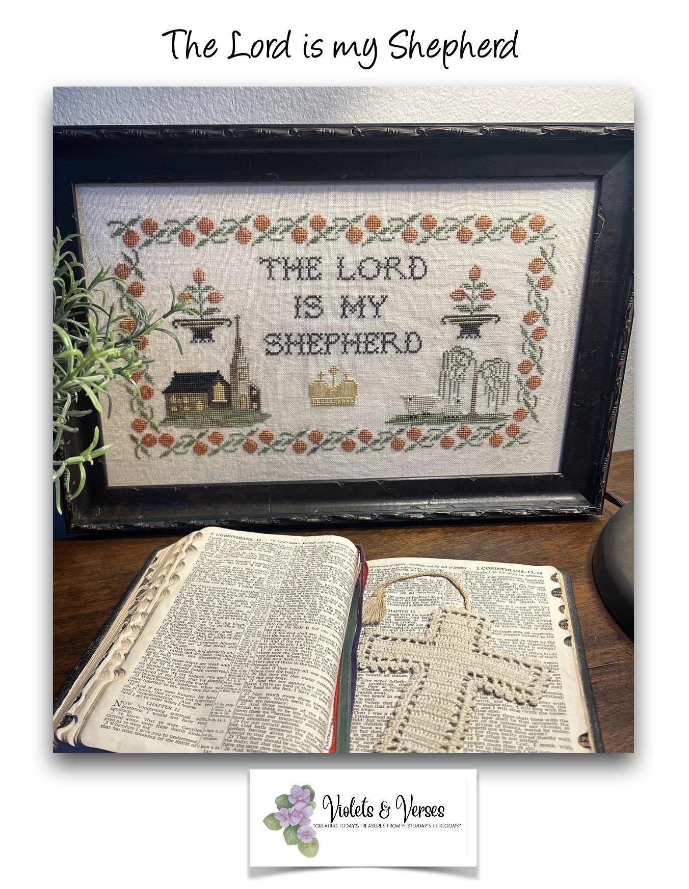The Lord is my Shepherd Pattern
