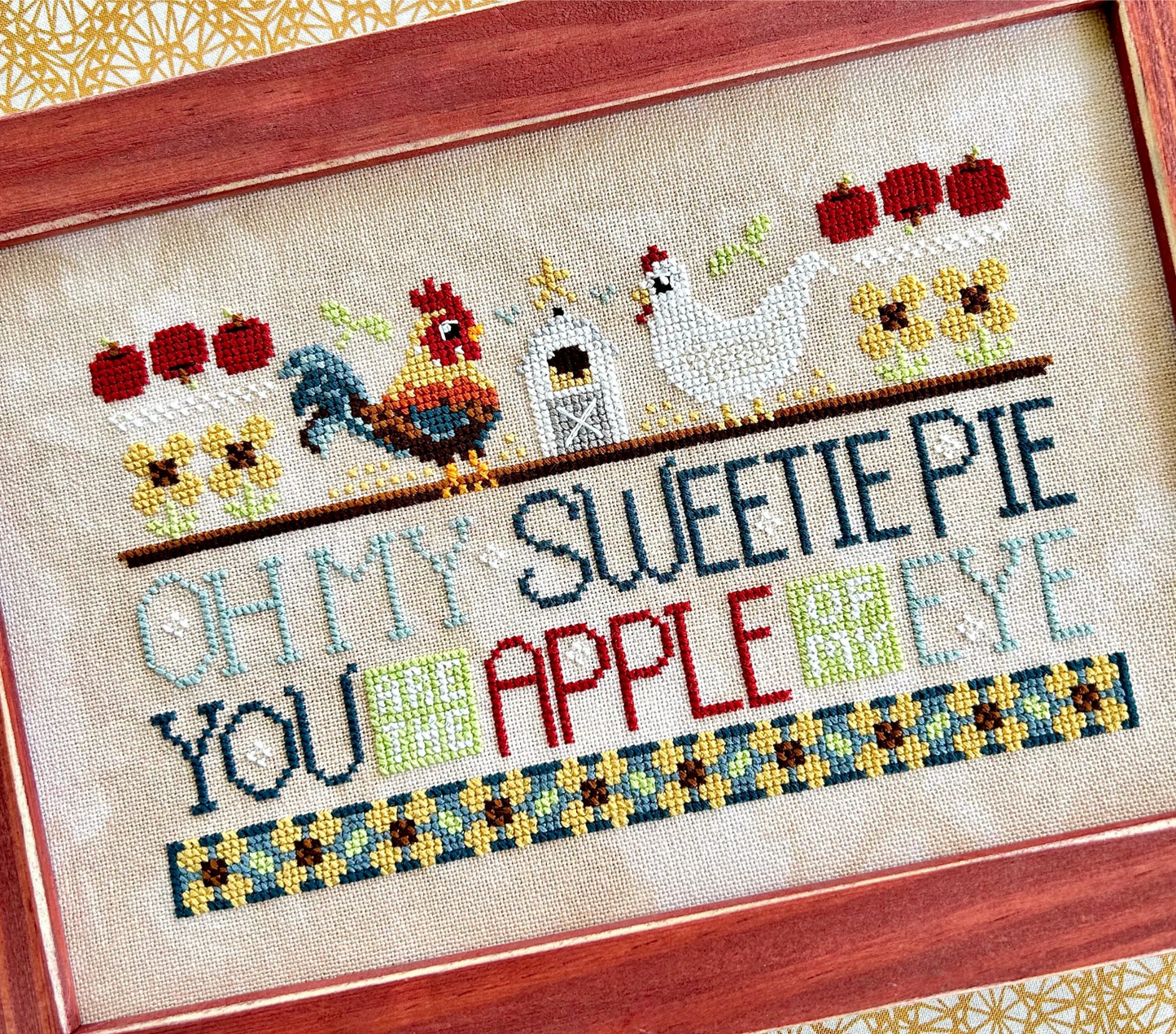 Wordy Birds September Pattern
