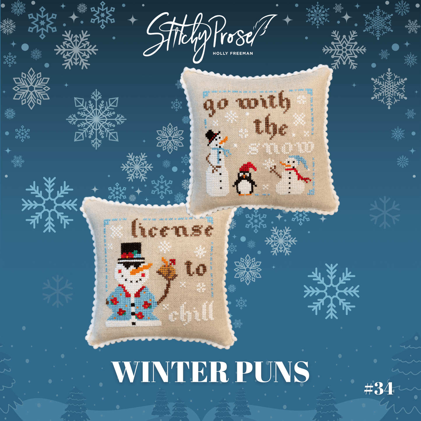 Winter Puns Pattern