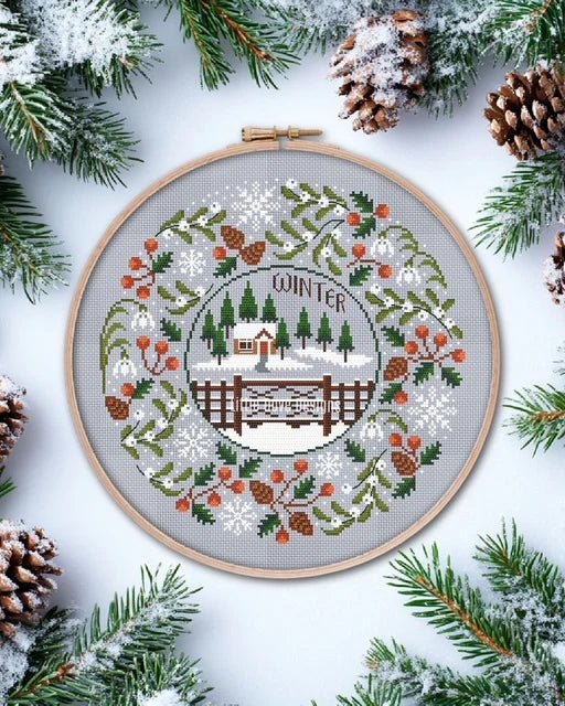 Seasonal Circles - Winter Pattern