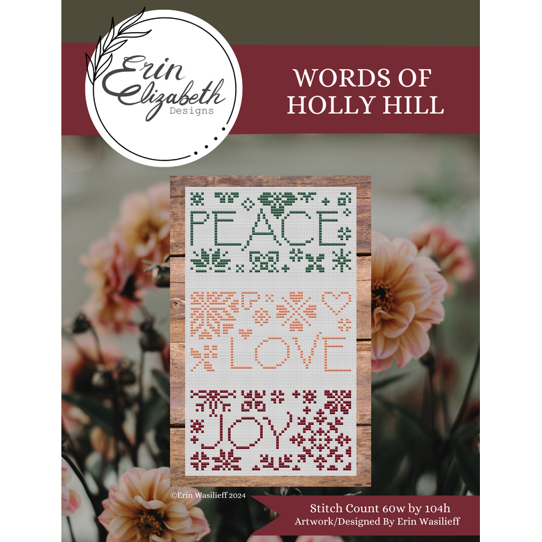 Words of Holly Hill Pattern