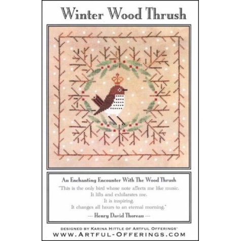 Winter Wood Thrush Pattern