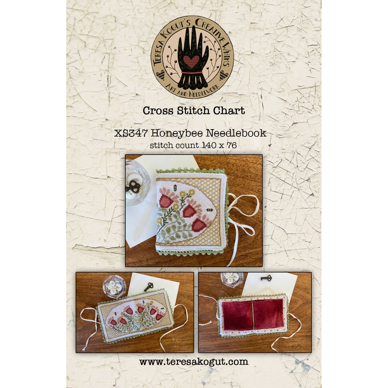 Honeybee Needlebook Pattern