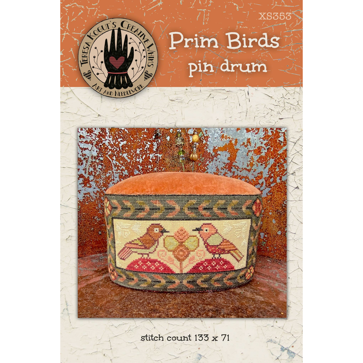 Prim Birds Pin Drum Pattern
