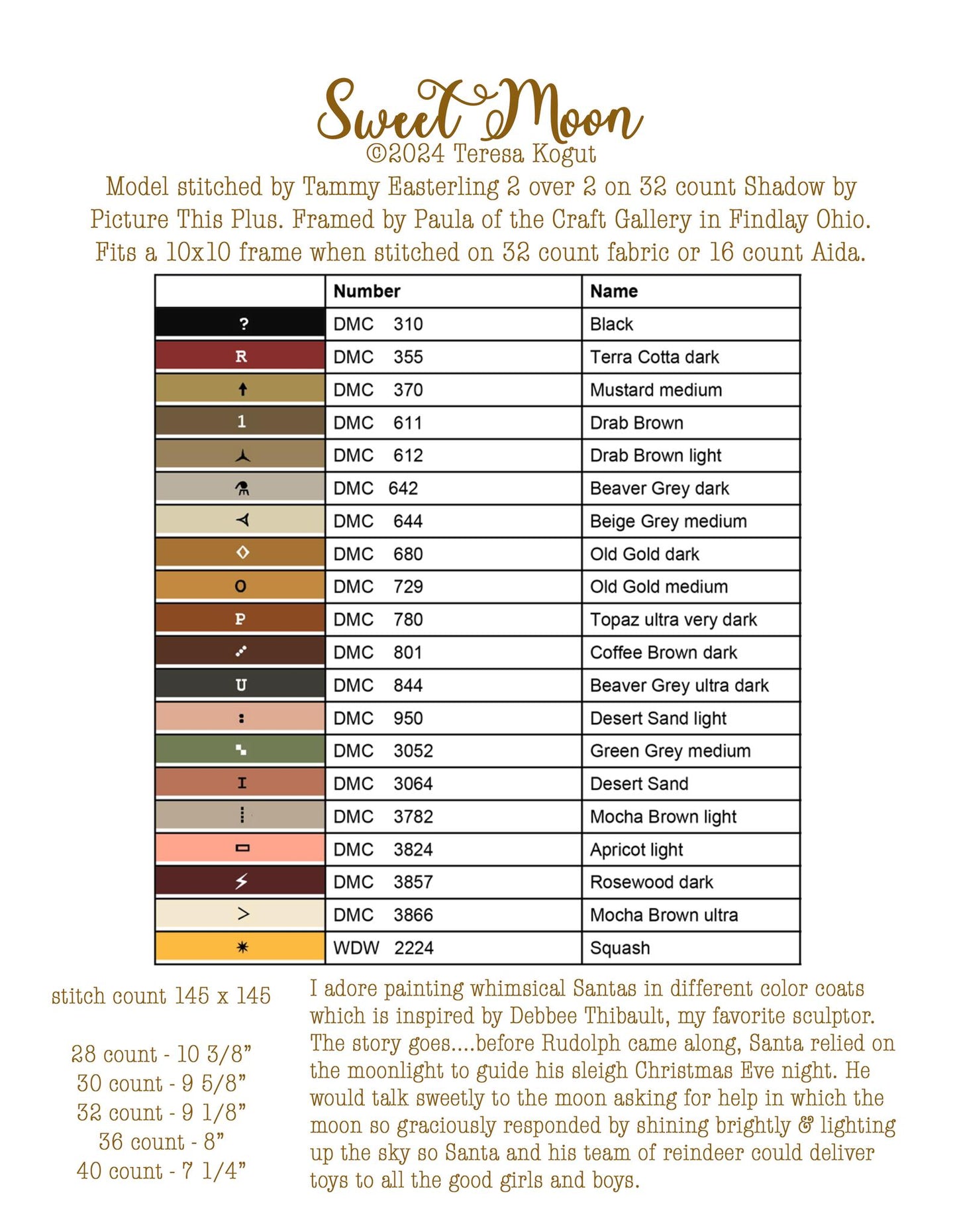 PRE-ORDER Sweet Moon Pattern