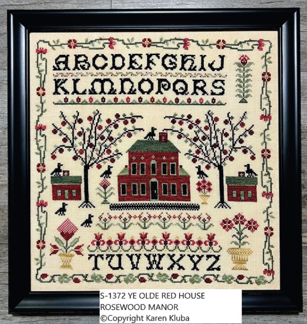 Ye Olde Red House Sampler Pattern