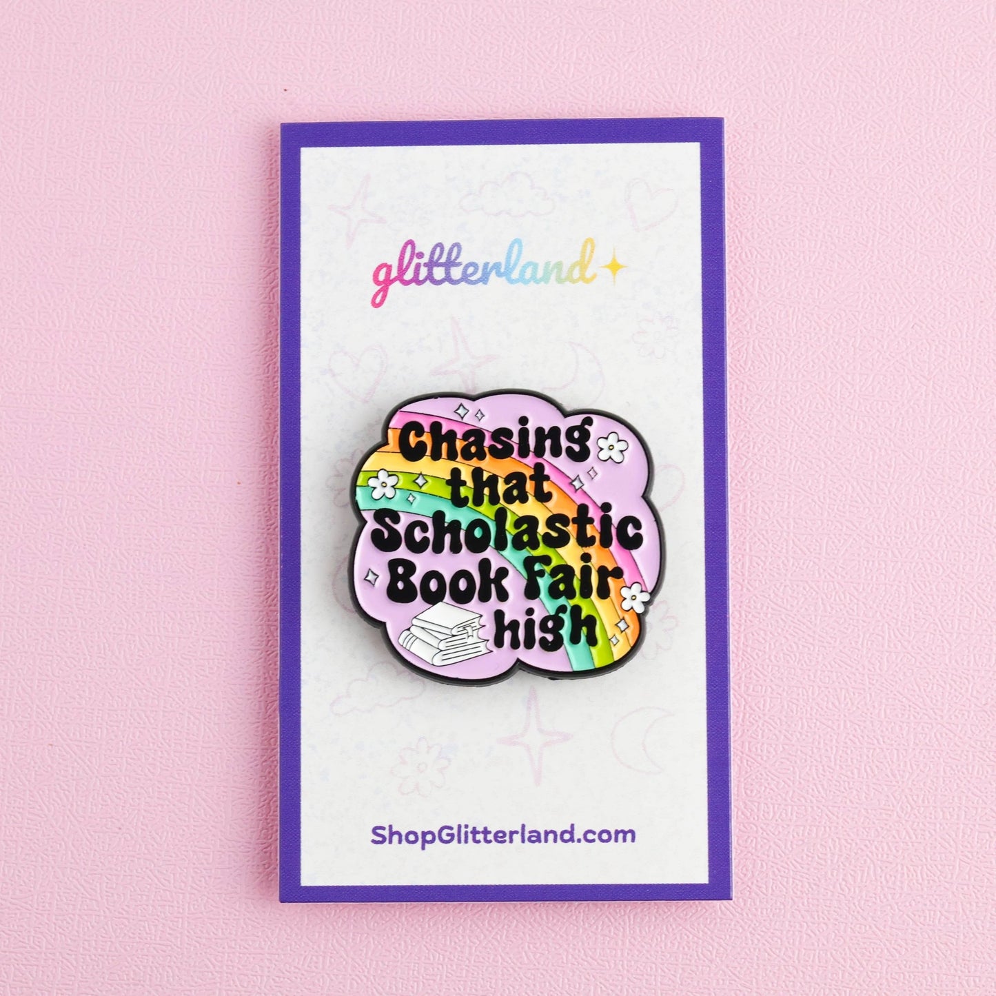 Scholastic Book Fair High Bookish Needle Minder