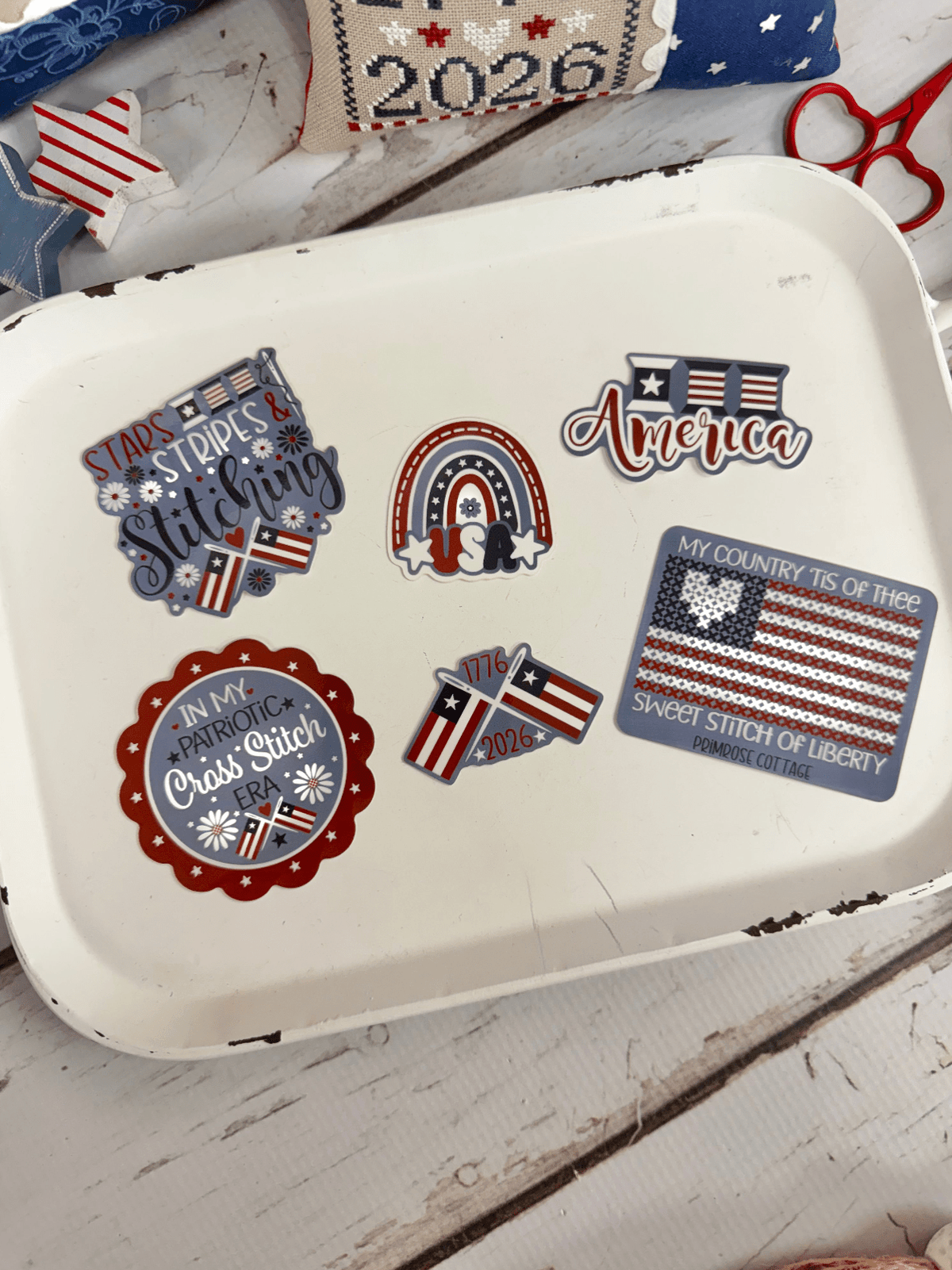 4th of July Sticker Pack