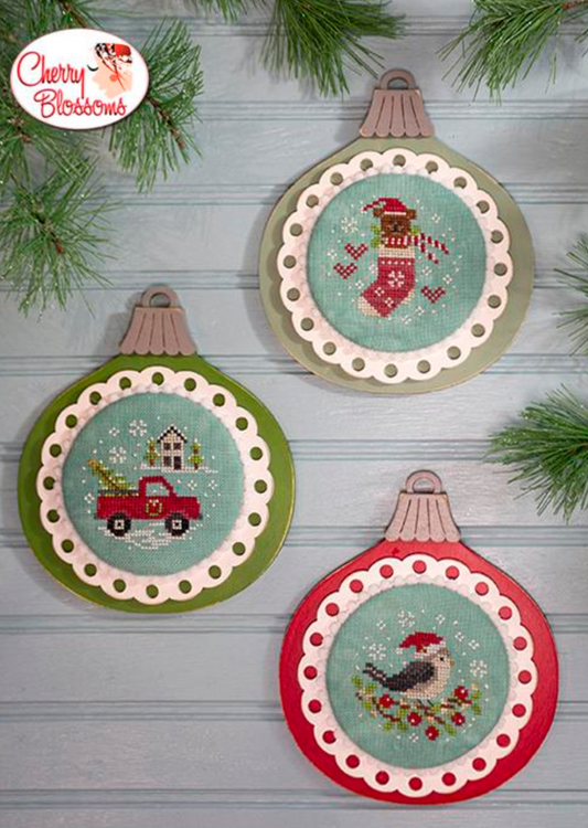 Vintage Ornaments Set 3 Pattern