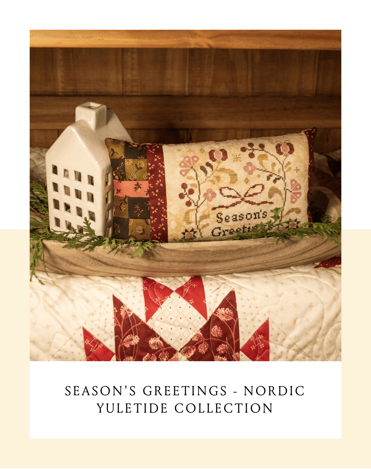 Nordic Yuletide Season's Greetings Pattern