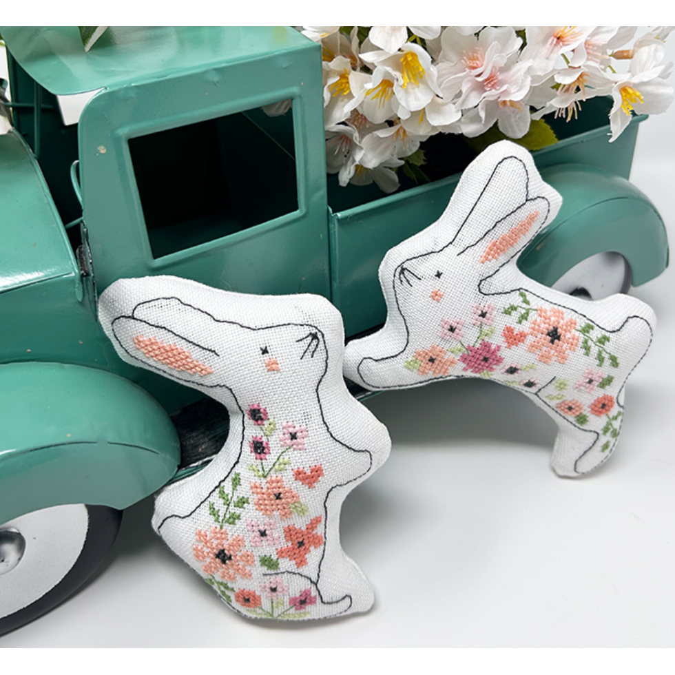 Spring Rabbit Pillows Pattern