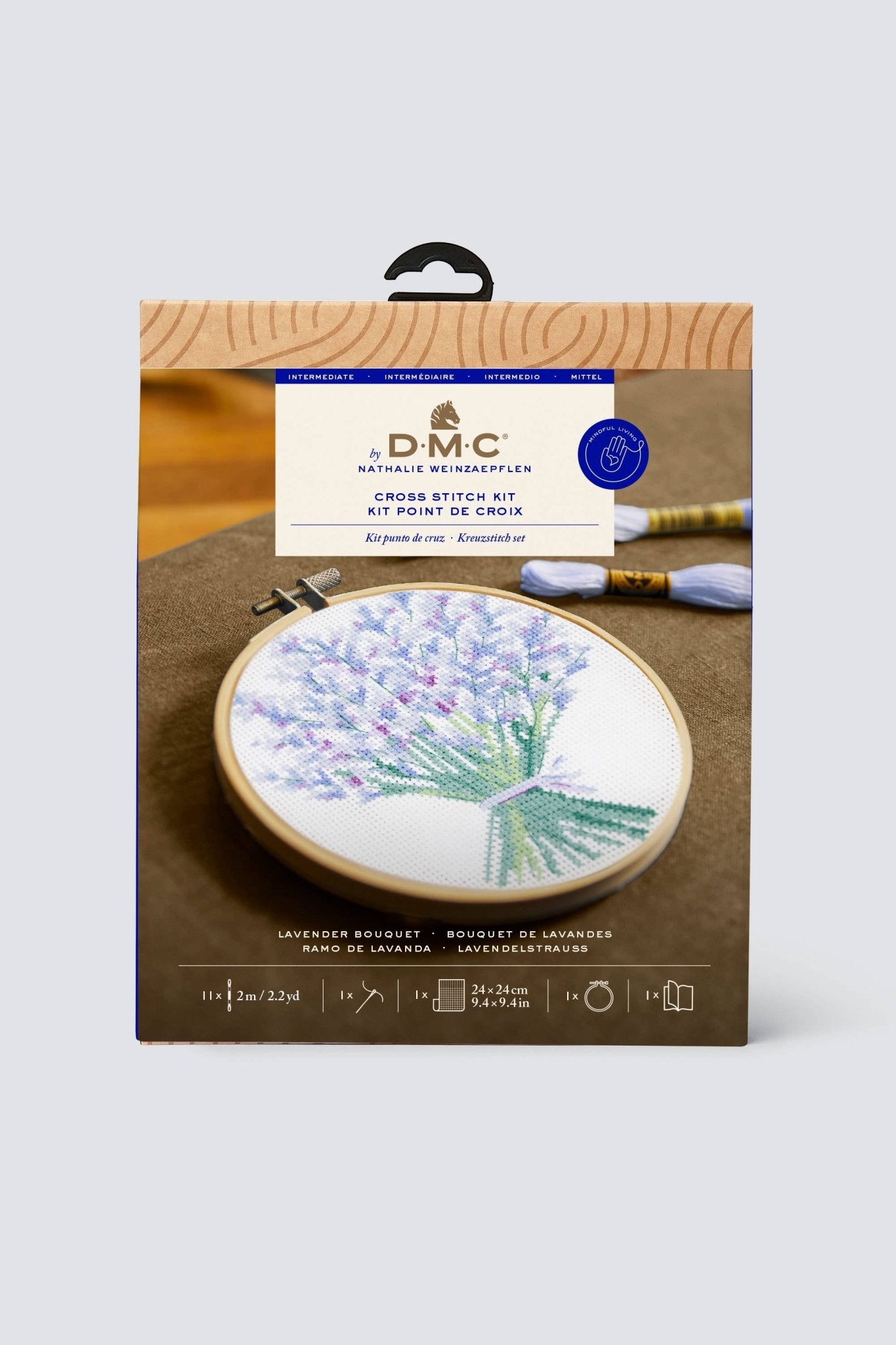 DMC Designer Cross Stitch Kit Lavender BK1979S