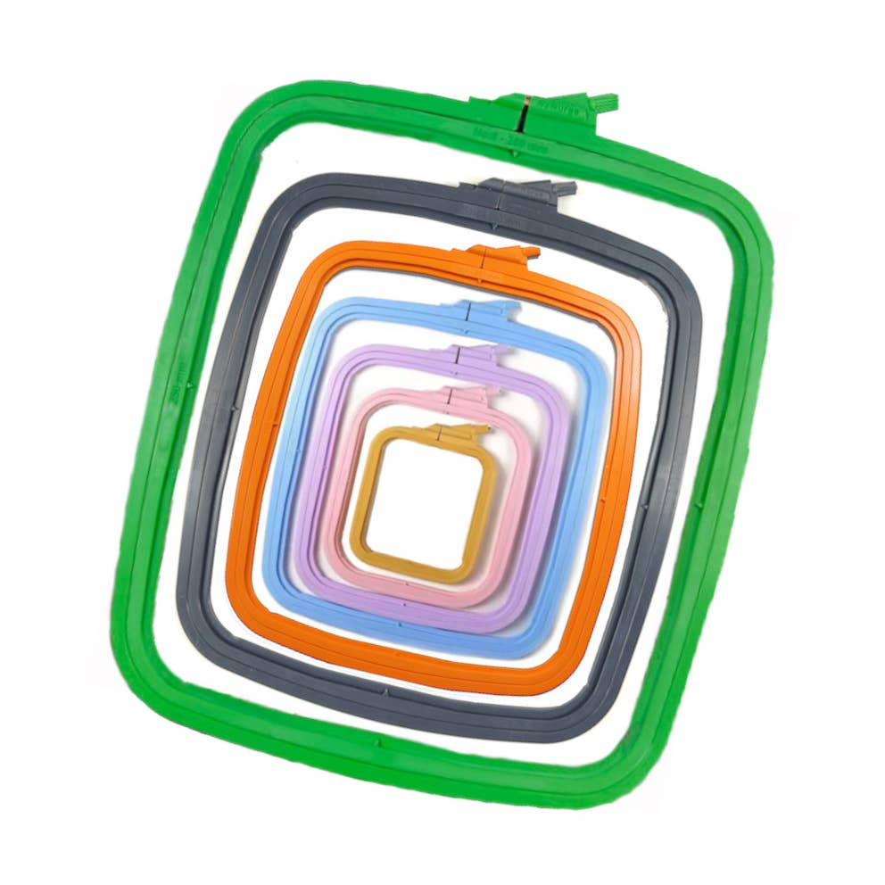 Nurge Square Plastic Hoop Size 2 - 5.7" x 6.5"
