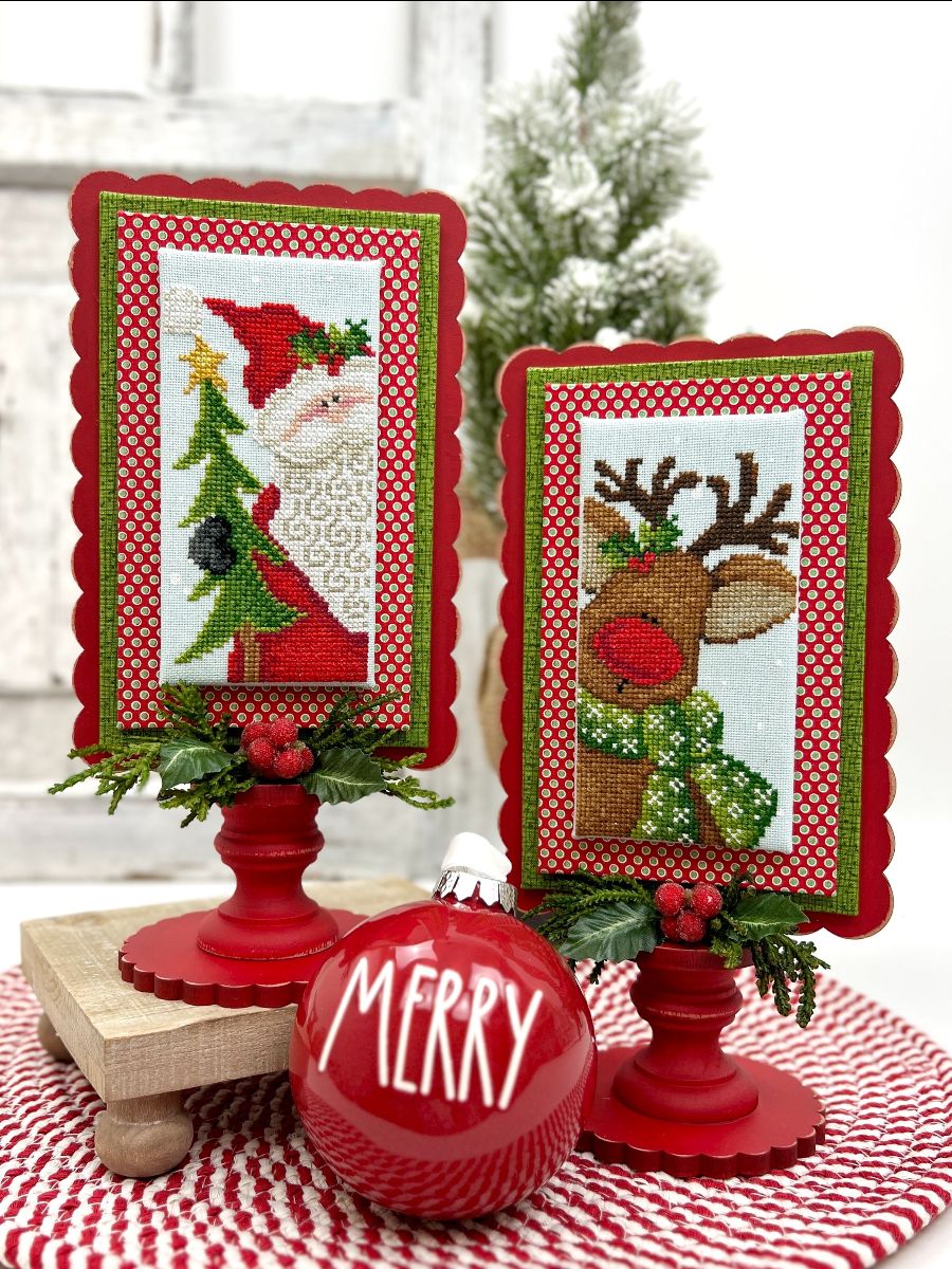 Santa and Rudolph Pattern