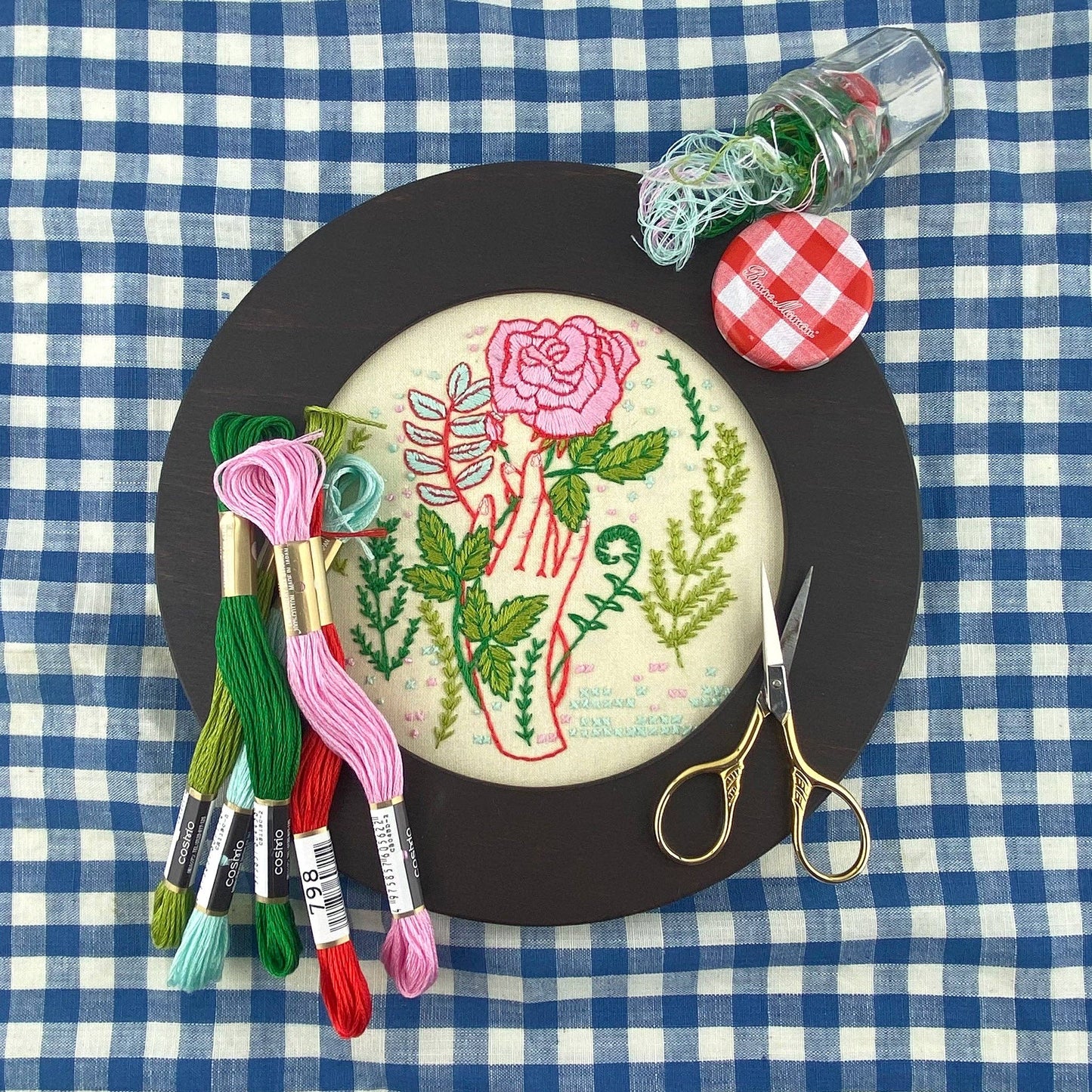 Hello From Rose City Embroidery Kit