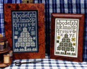 Companion Quaker Christmas Tree Sampler Pattern