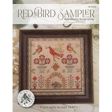 Red Bird Sampler Pattern