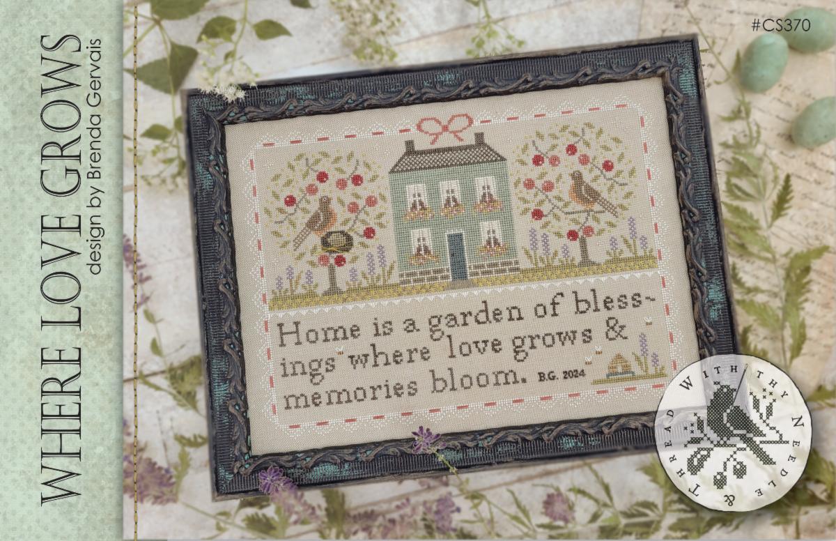 Where Love Grows Pattern
