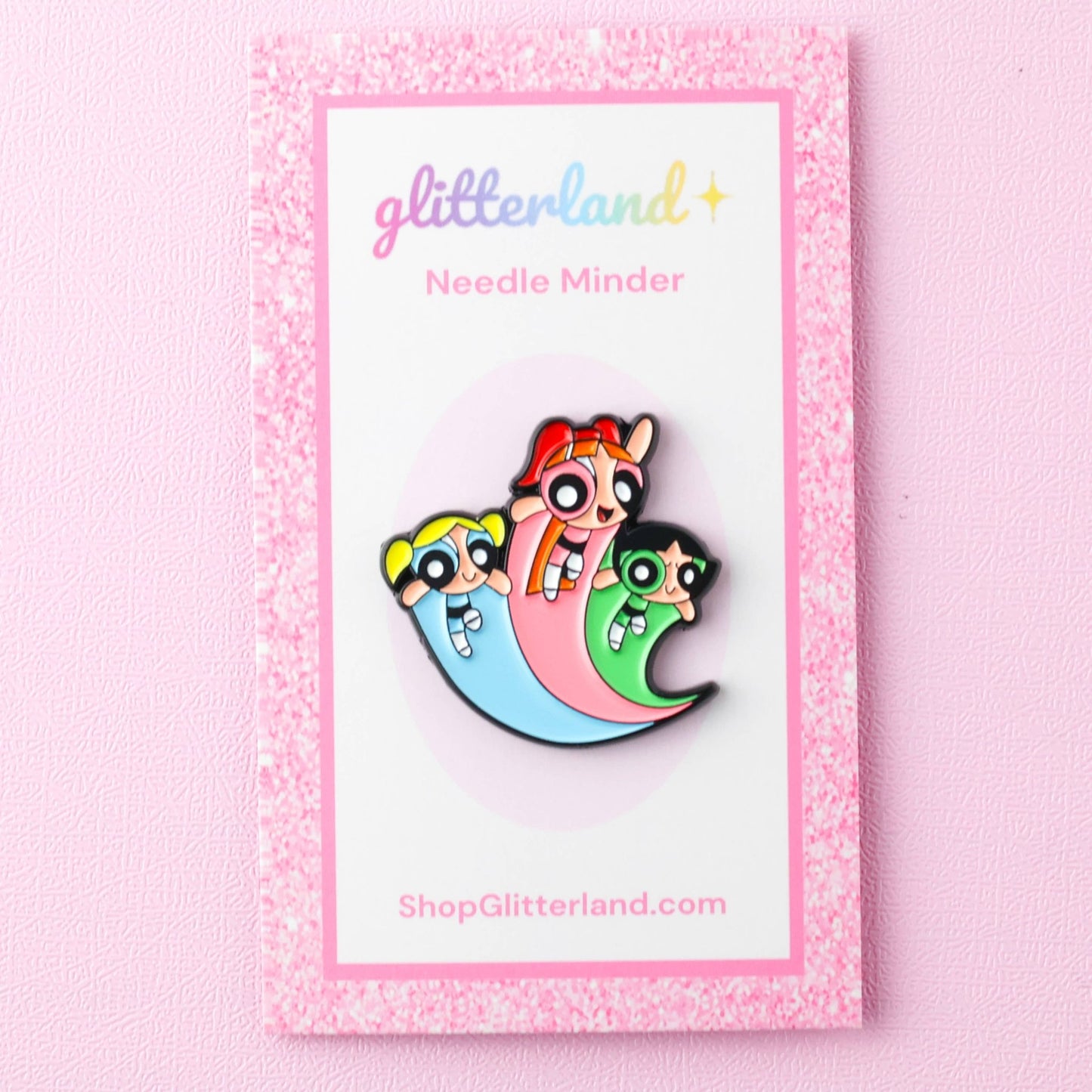 Cartoon Girl Needle Minder