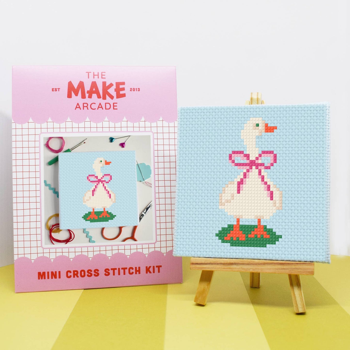 Goose Mini Cross Stitch Kit
