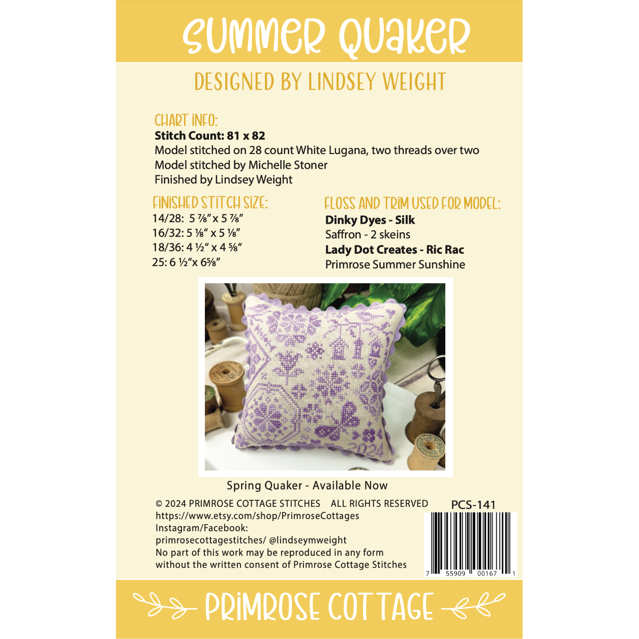 Summer Quaker Pattern