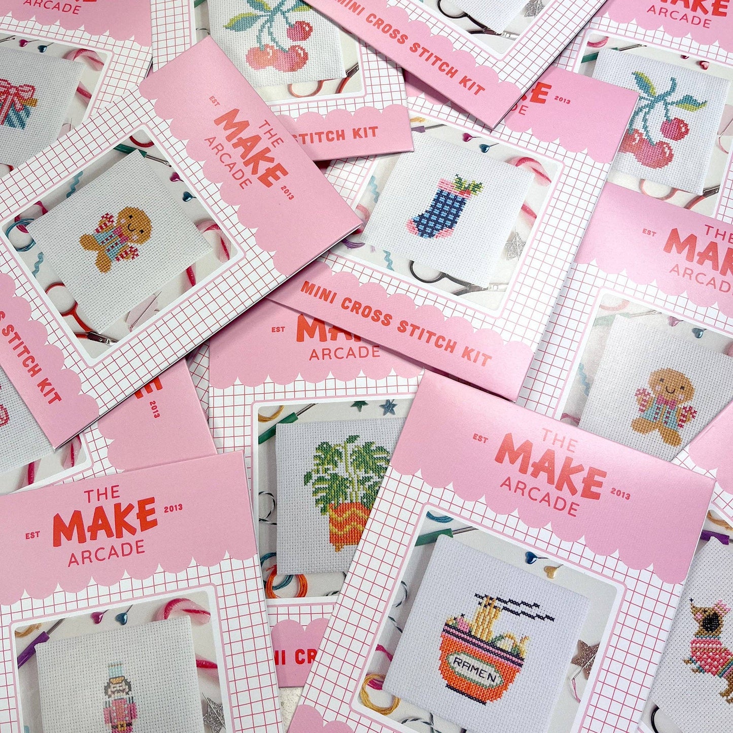 Ramen Mini Cross Stitch Kit