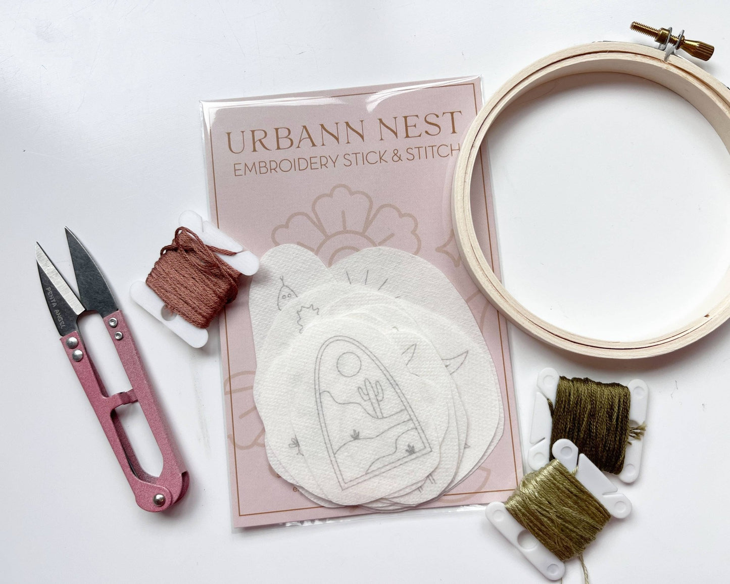 Desert Embroidery Stick and Stitch Pack