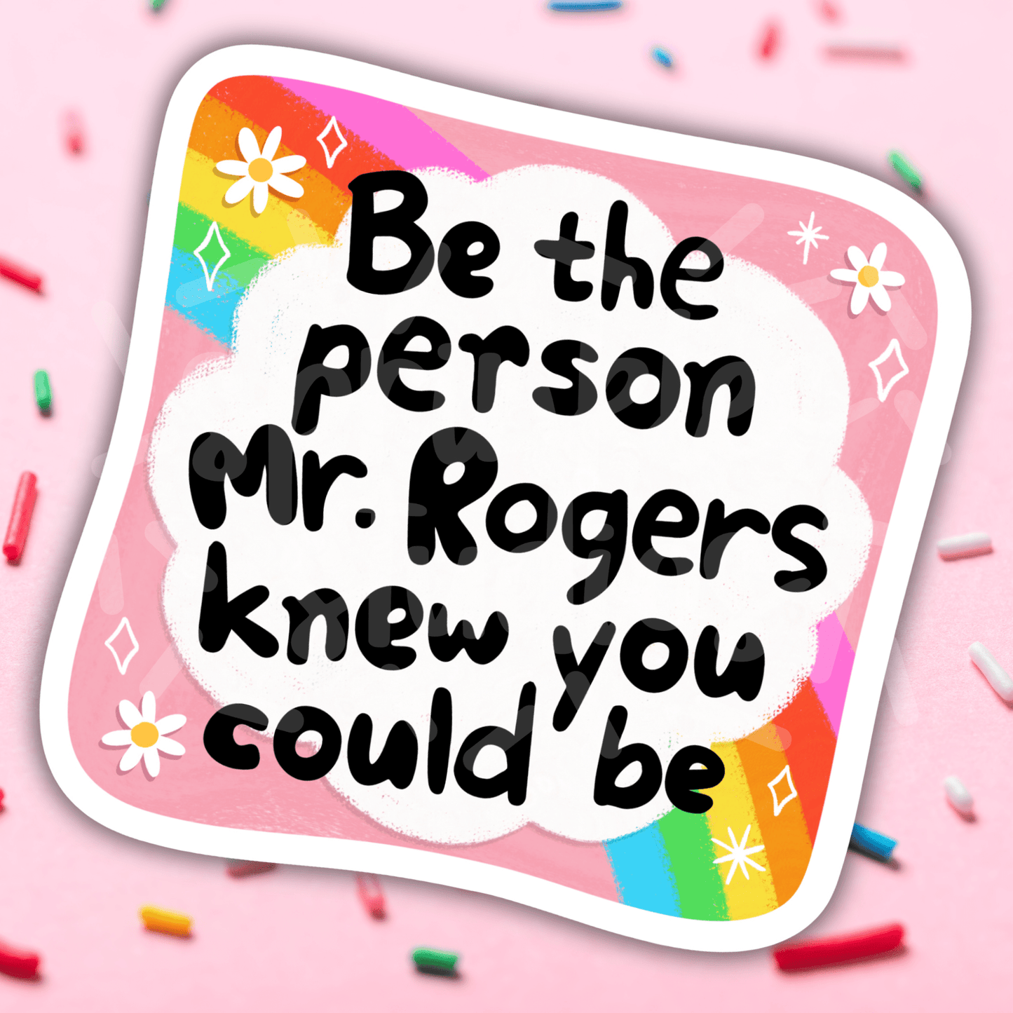 Mr. Rogers Vinyl Sticker