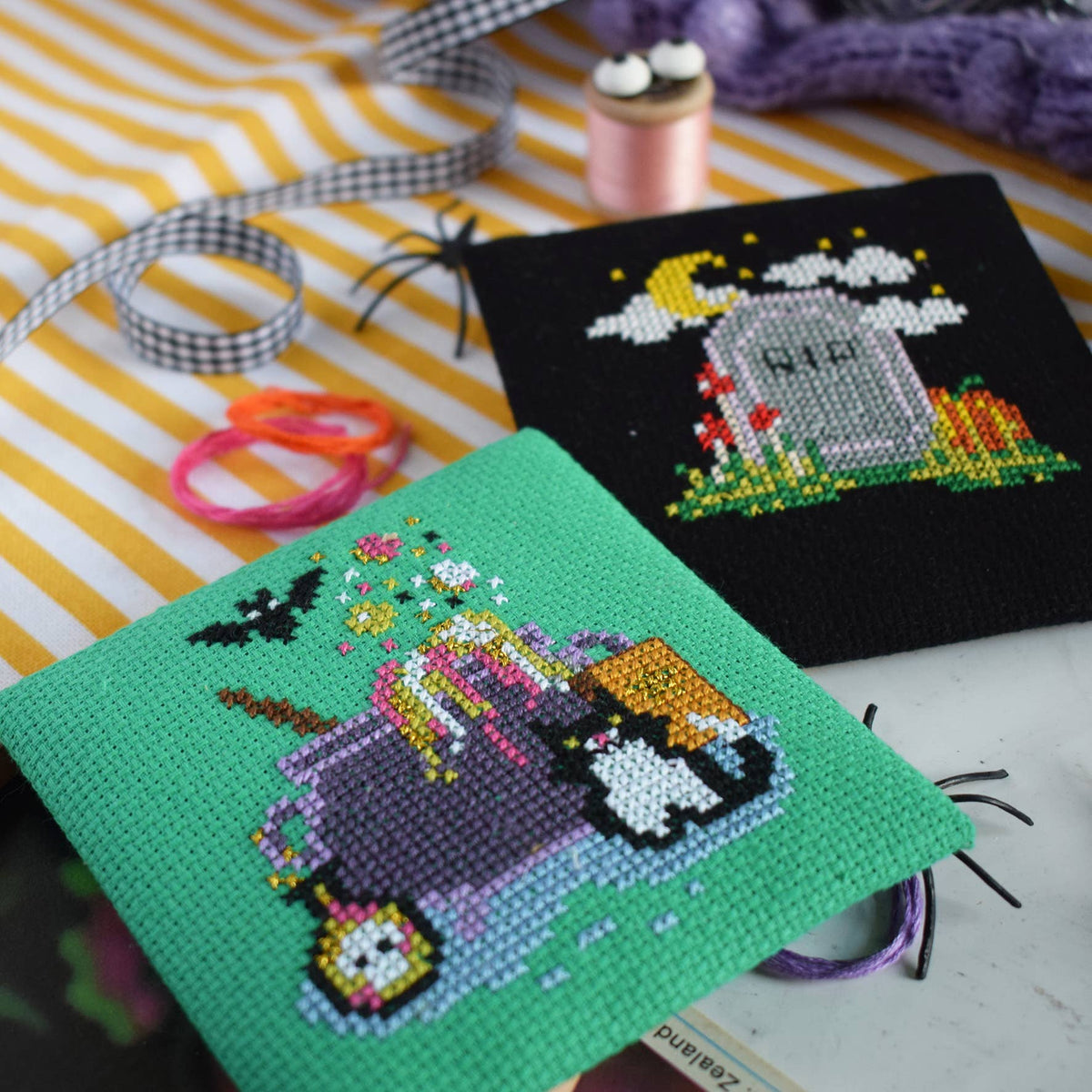 Hocus Pocus Mini Cross Stitch Kit