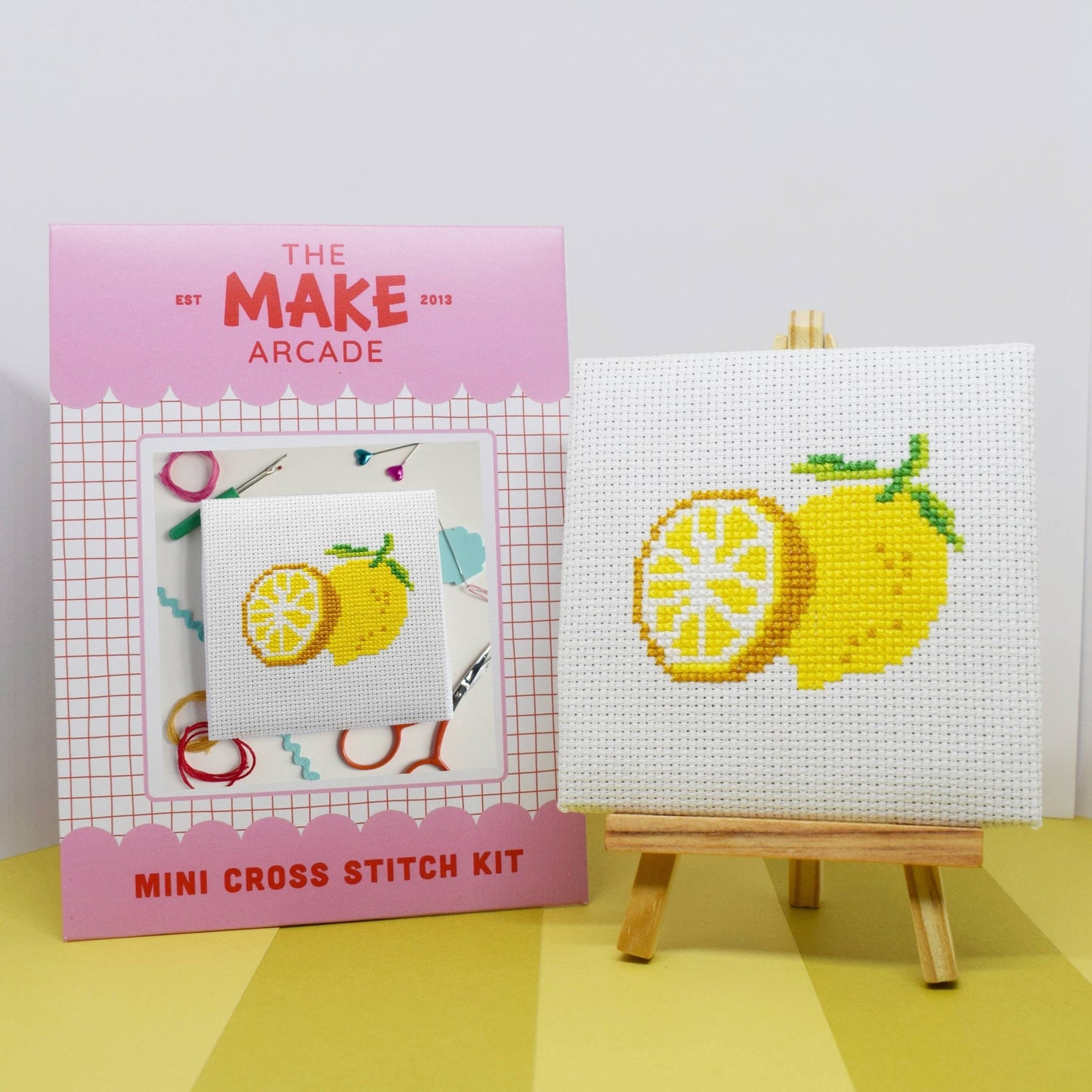 Lemons Mini Cross Stitch Kit