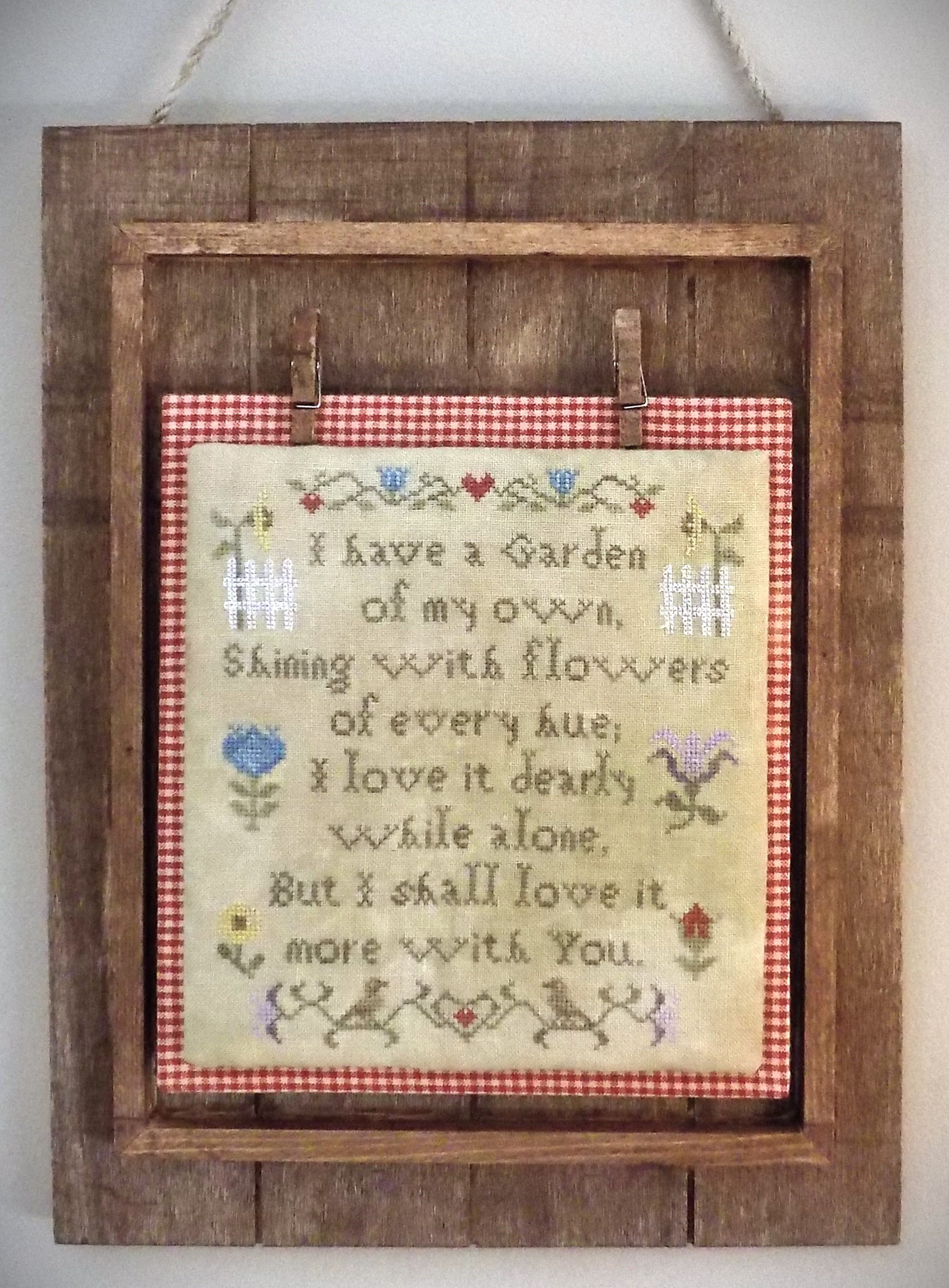 A Garden of My Own Pattern