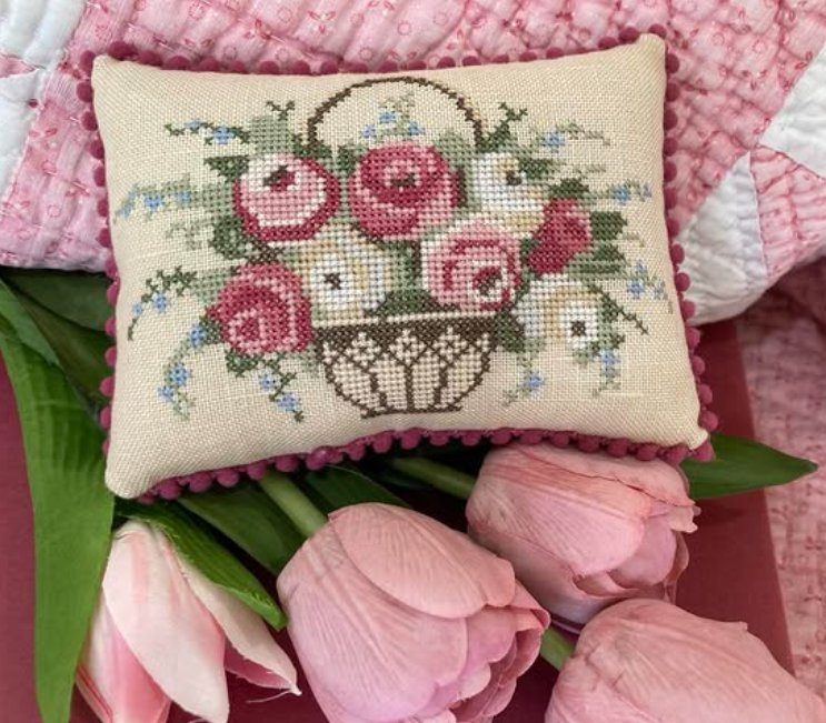 Georgian Floral Basket Pattern
